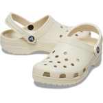 Klapki Crocs Classic Clog Bone beżowe